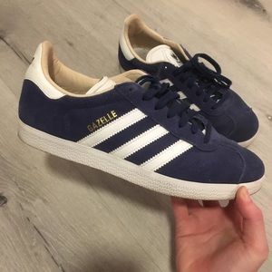 Blue adidas sneakers
